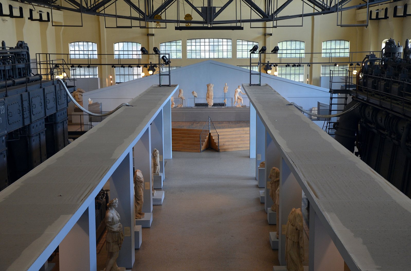 Reference photograph of centrale montemartini.